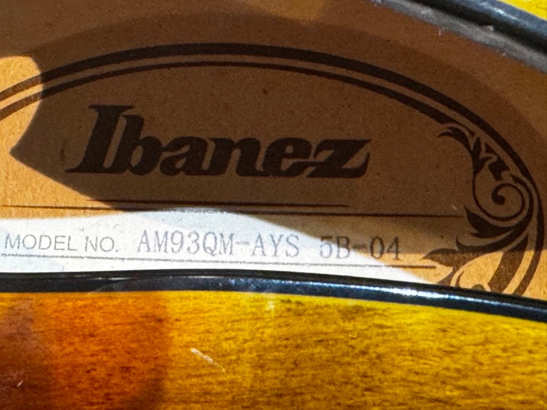 ギター Ibanez AM93QM
