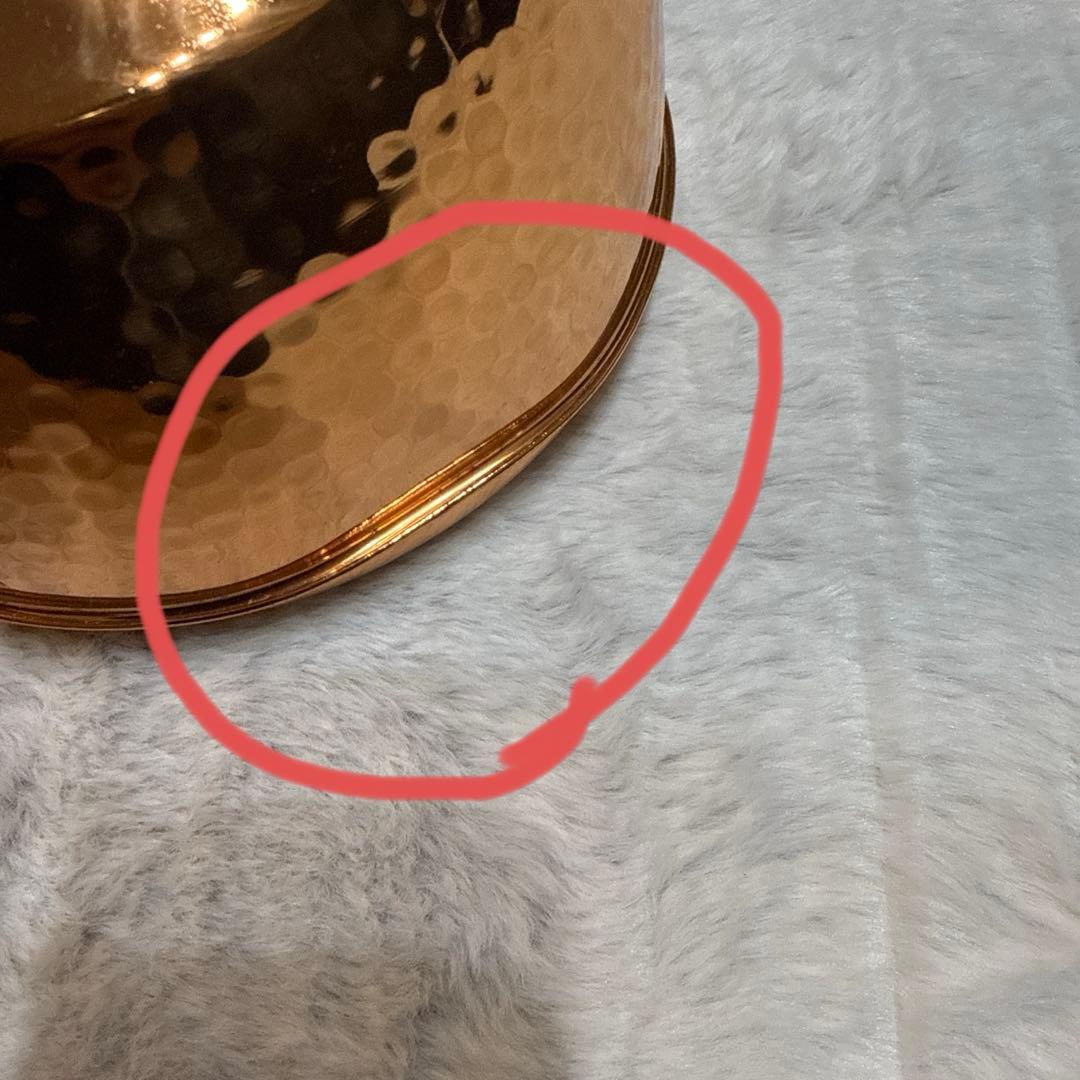 高級純銅製ケトル 2.8リットル　斑鳩（いかるが）