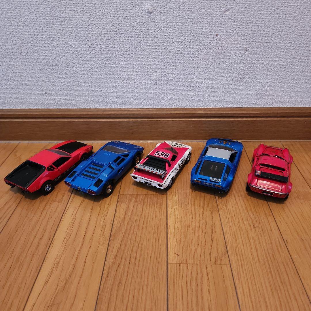 永大グリップ　1/28　レトロ当時物　ミニカー　5点セット　eidai