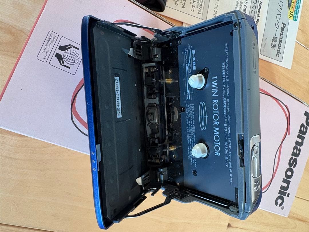 Panasonic RQ-SX5V カセットプレーヤー　ウォークマン　通電