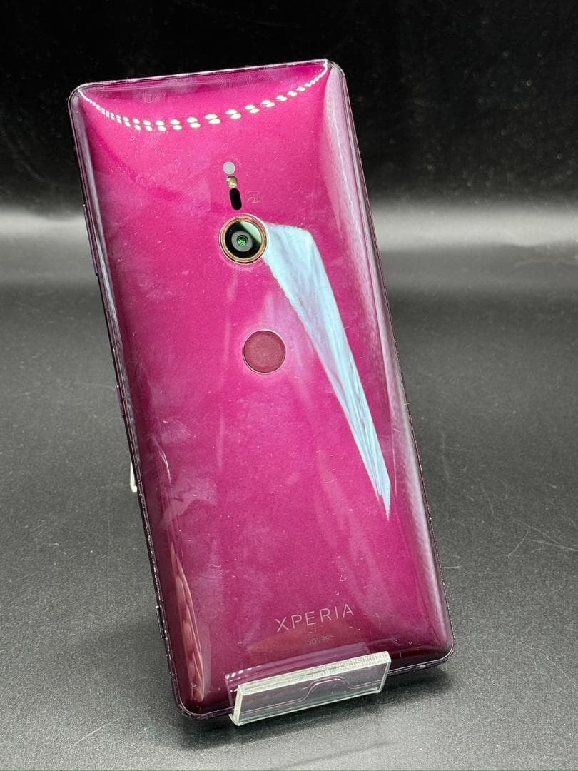 Xperia XZ3 SOV39 au ボルドーレッド