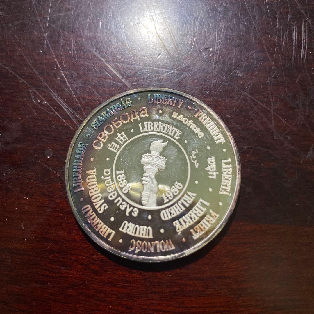 Liberty Trade Silver 自由の女神メダル 999