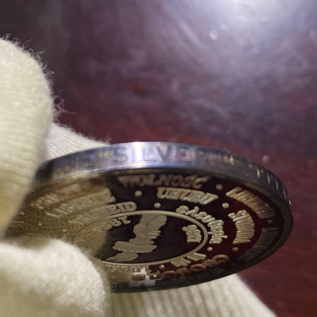 Liberty Trade Silver 自由の女神メダル 999