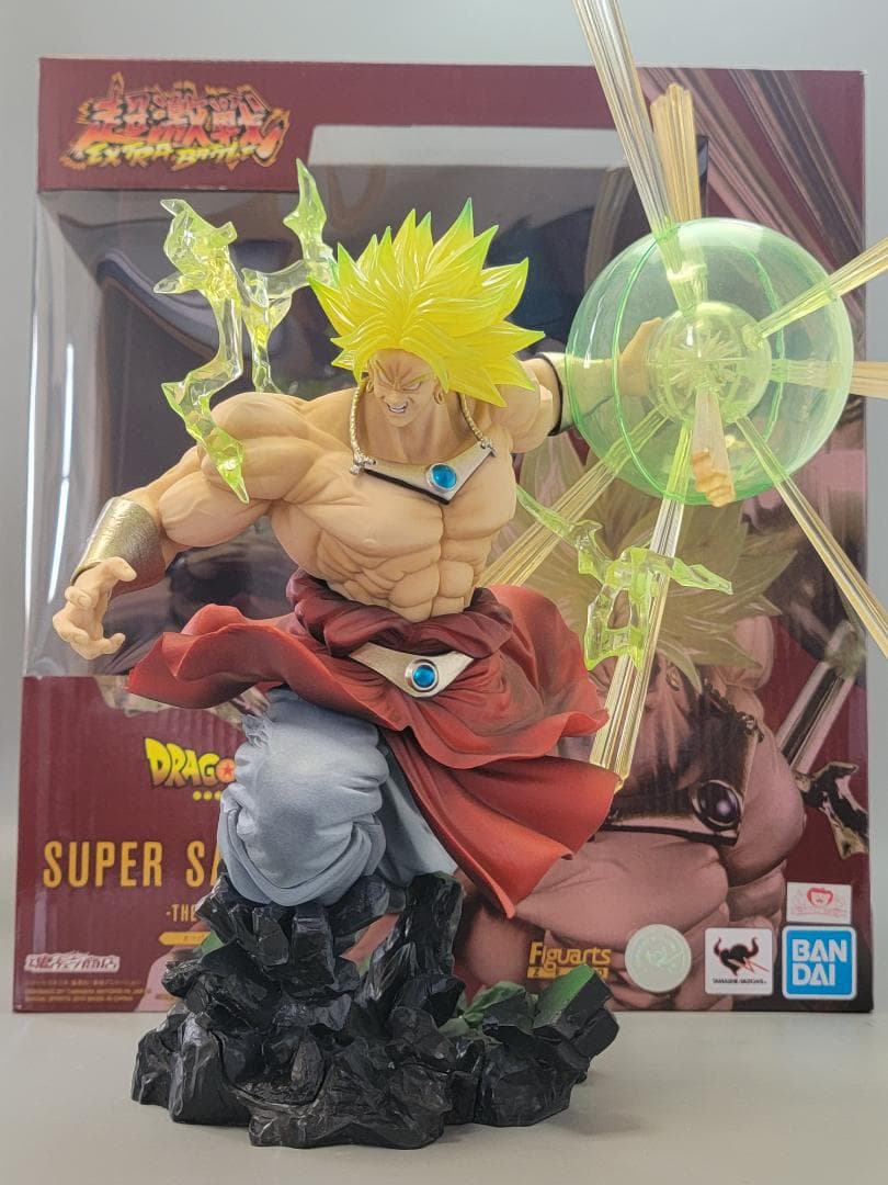開封品 ドラゴンボールＺ フィギュアーツZERO スーパーサイヤ人ブロリー 烈戦