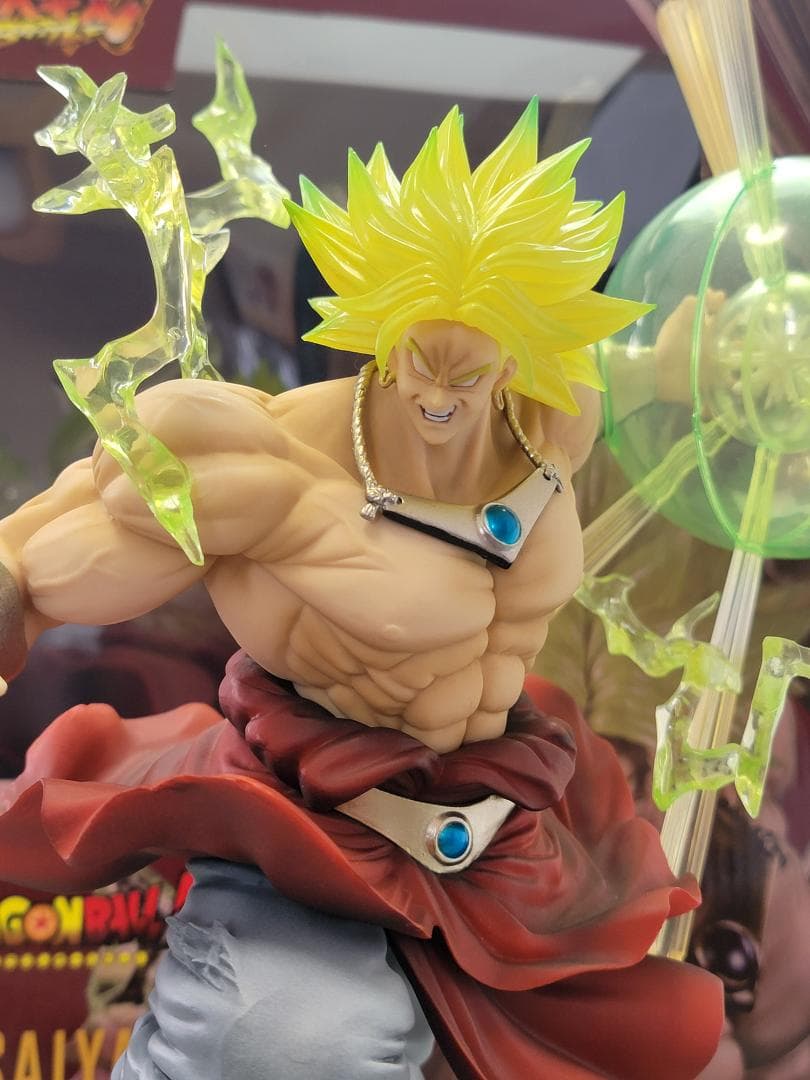 開封品 ドラゴンボールＺ フィギュアーツZERO スーパーサイヤ人ブロリー 烈戦