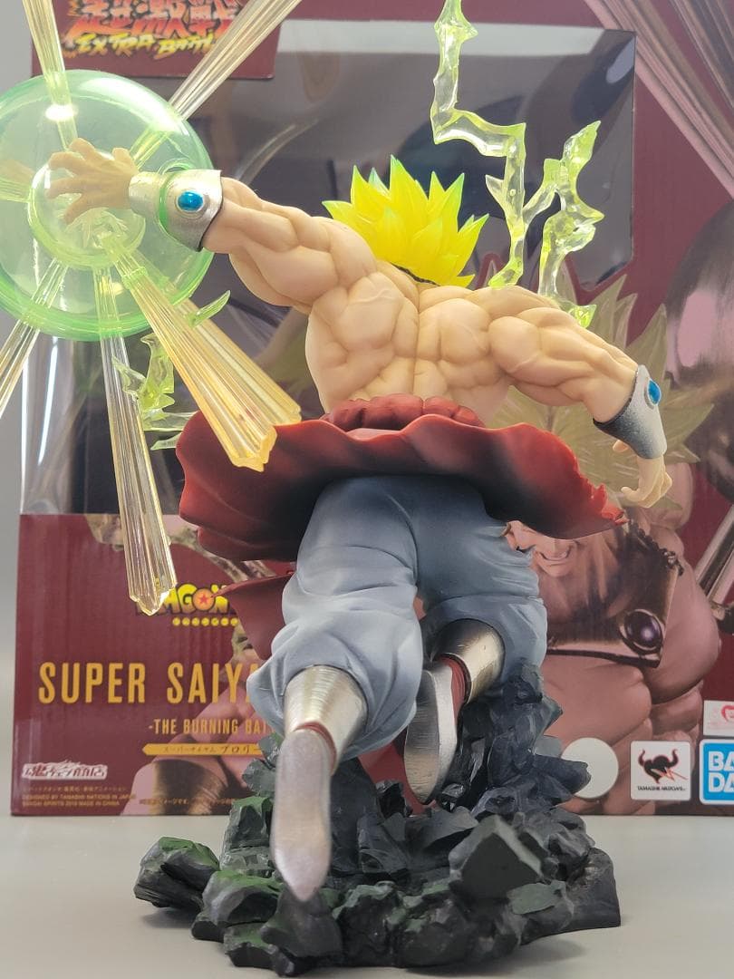 開封品 ドラゴンボールＺ フィギュアーツZERO スーパーサイヤ人ブロリー 烈戦