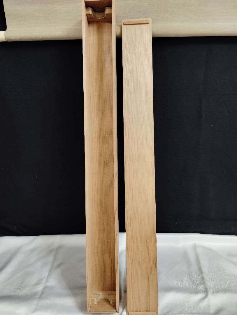 掛軸　耕石　四季の草花