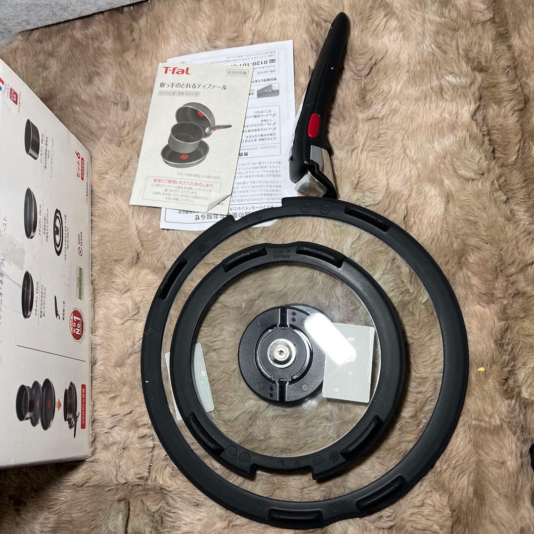 T-fal ティファール 取っ手のとれる 鍋 フライパンセット 6点セット