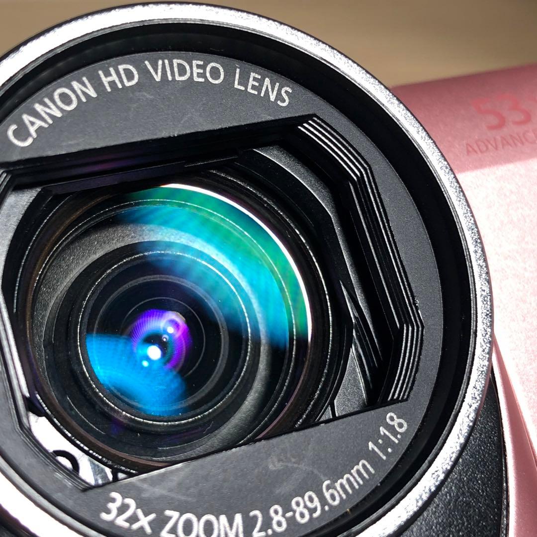 Canon ivis HF R41ピンク　ビデオカメラ