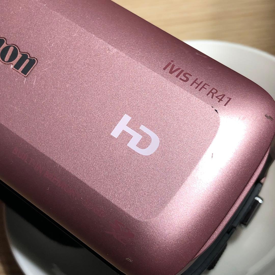 Canon ivis HF R41ピンク　ビデオカメラ