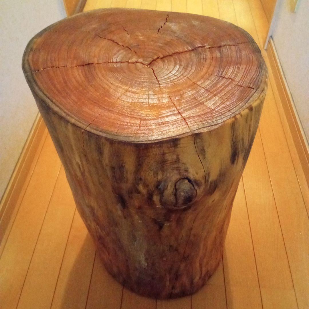 【特大】 栴檀 スツール　No.2