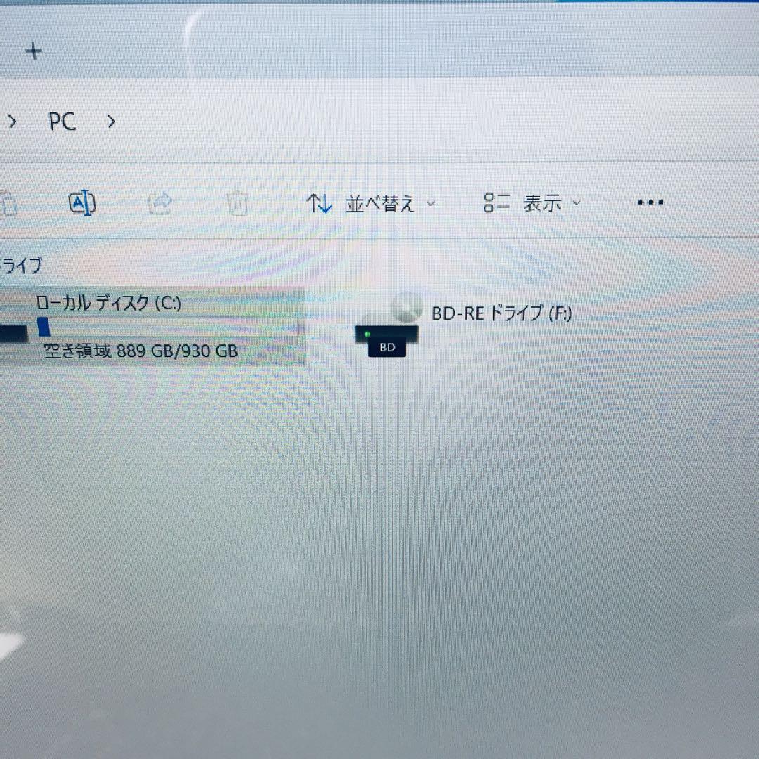 LIFEBOOK AH77/B1 i7 7世代 メモリ8GB HDD 1TB