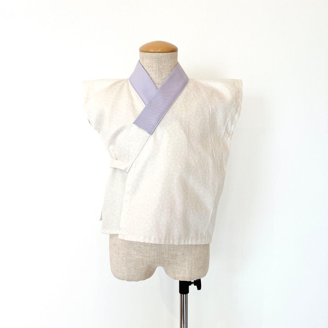 結那 比嘉★［亀甲花菱］5歳 七五三 ꕤ 羽織袴5点セット