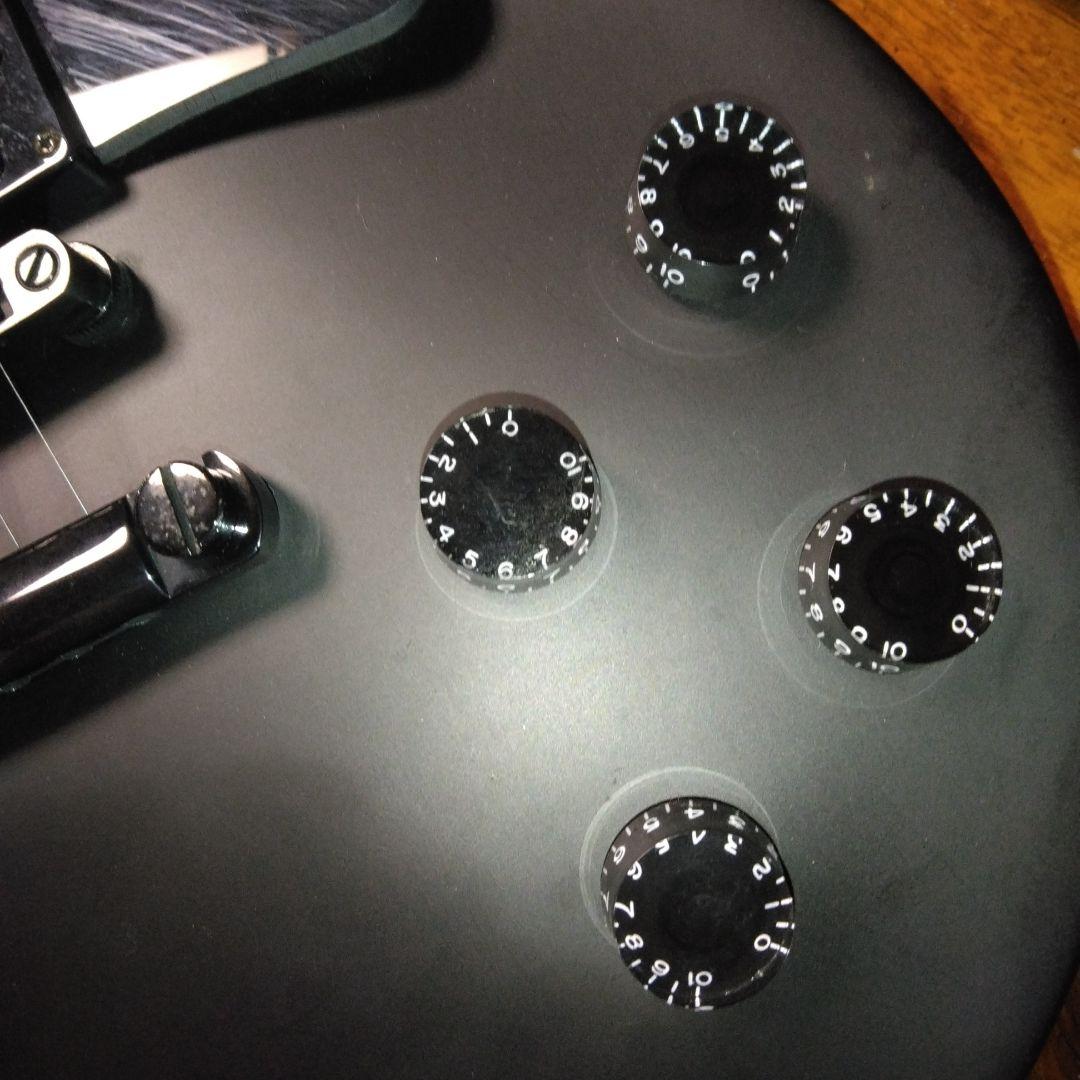 Epiphone Les Paul マットブラック ケルト十字