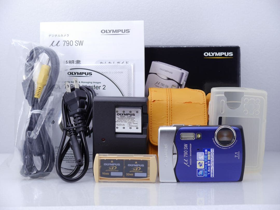 OLYMPUS μ 790 SW ブルー 美品