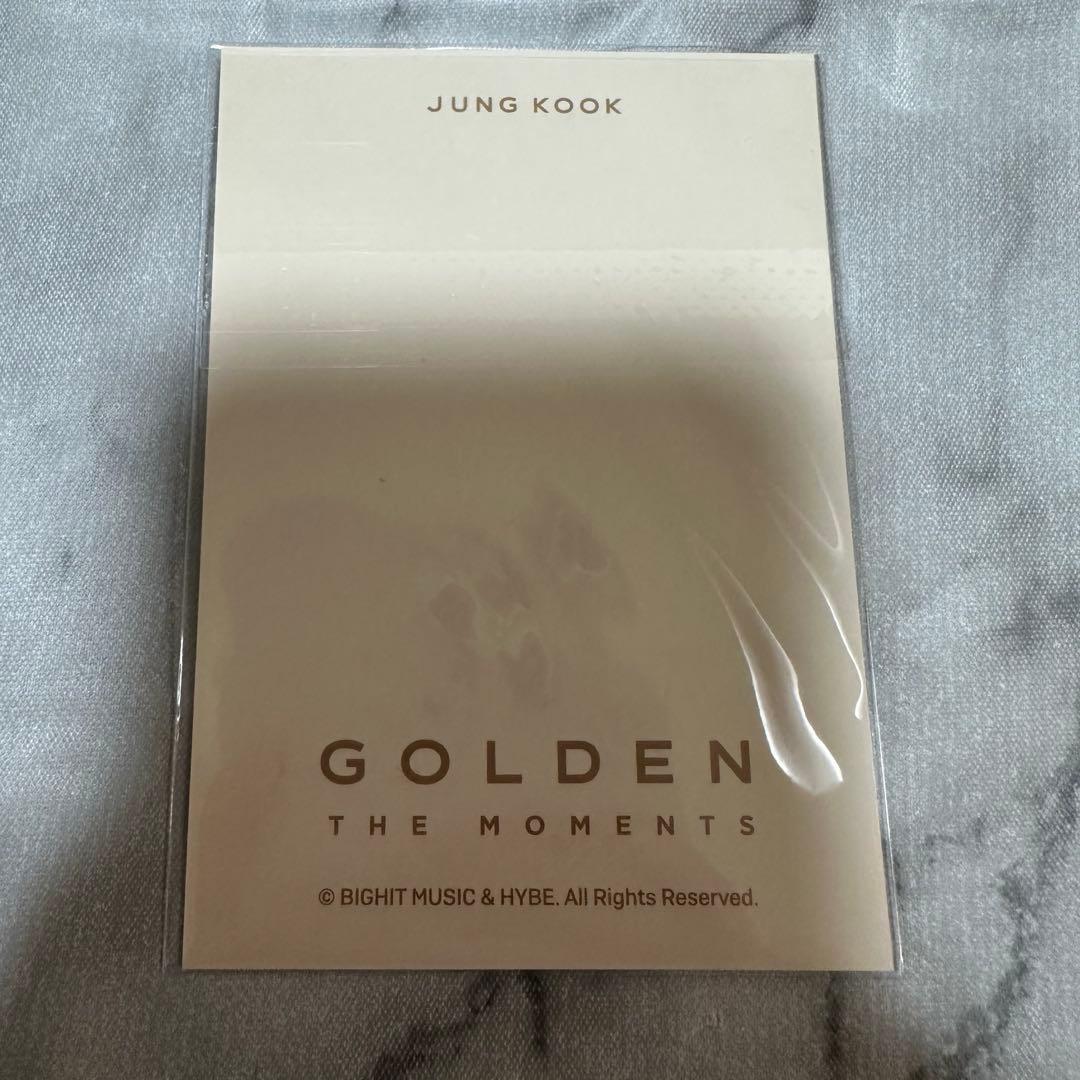 BTS JUNGKOOK ジョングク GOLDEN 香水 購入特典フォトカード付