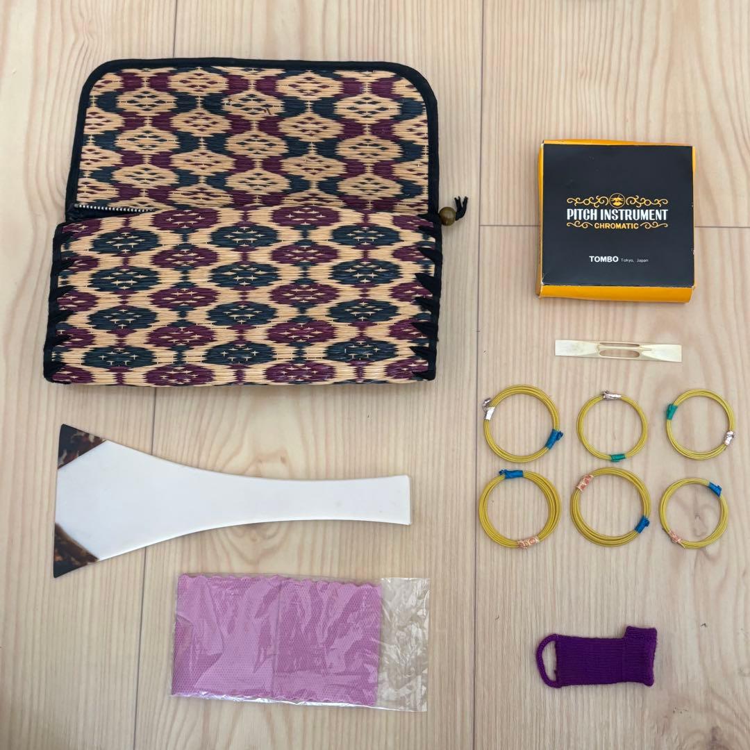 【最終価格】長唄三味線 ハードケース付き　付属品有り