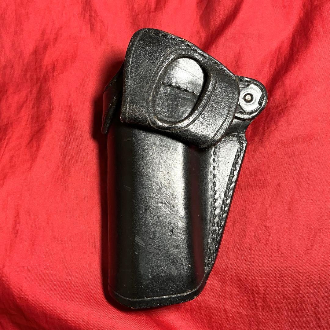 AKER製　実物1911用レザーヒップホルスター　右用　中古品