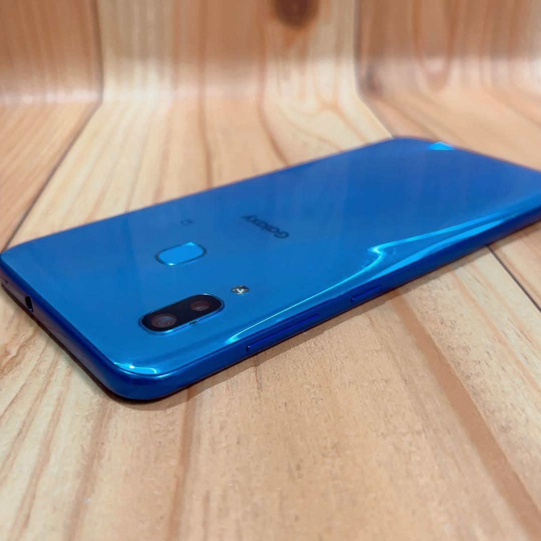SIMフリー 本体 Galaxy A30 64 GB 168G2 ブルー