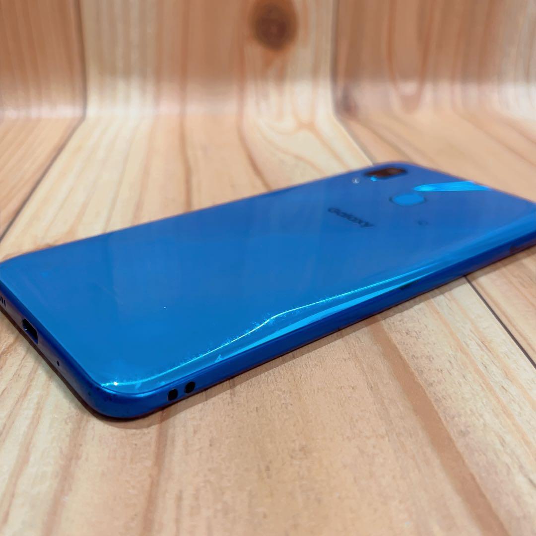 SIMフリー 本体 Galaxy A30 64 GB 168G2 ブルー