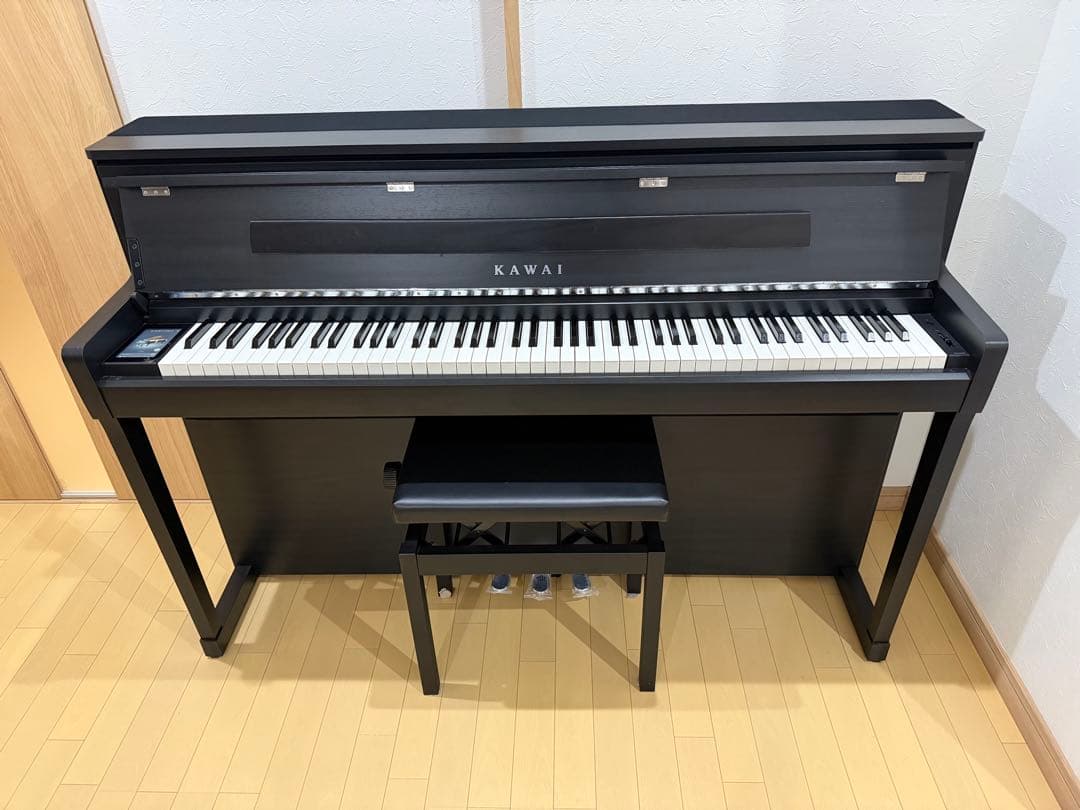 【6万値下げ中】KAWAI デジタルピアノ 88鍵 黒 椅子付き