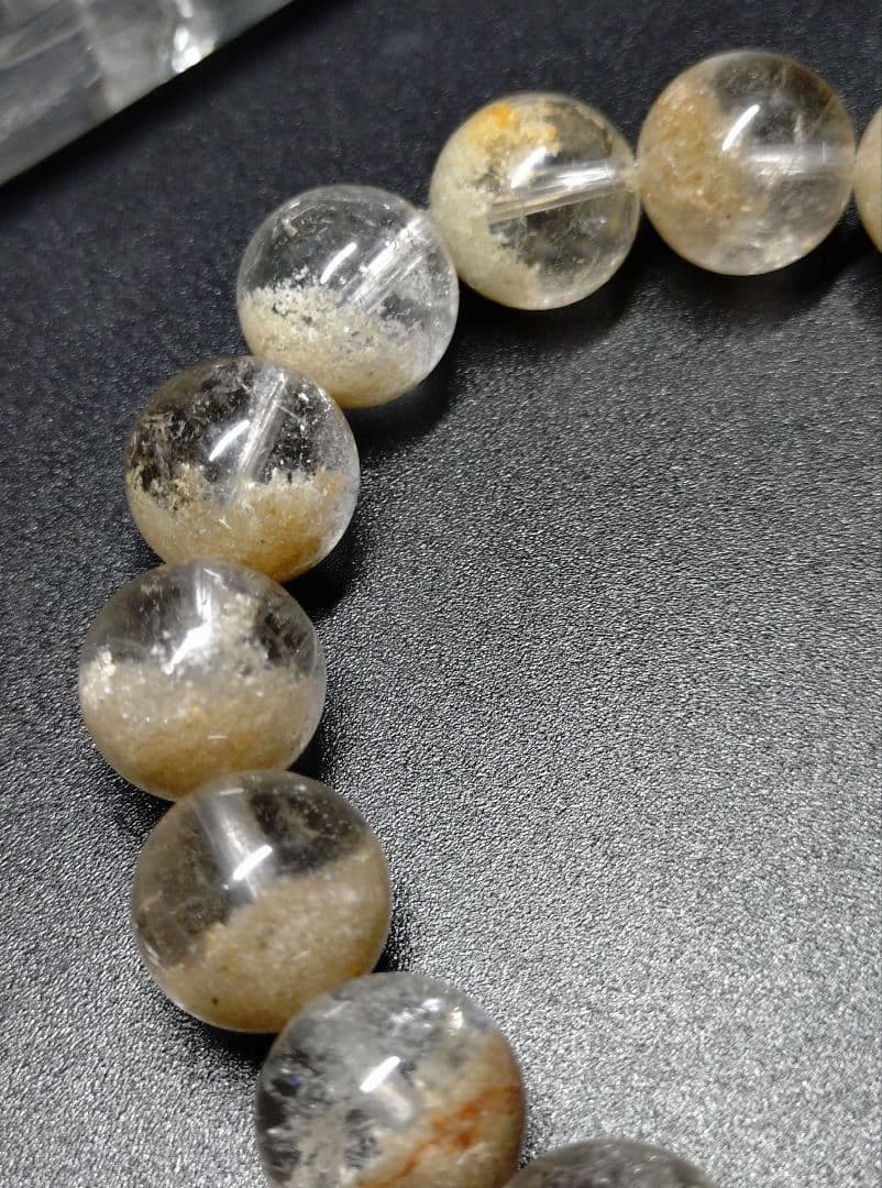ガーデンクォーツ　庭園水晶　13mm　内径19cm　長寿・健康・繁栄
