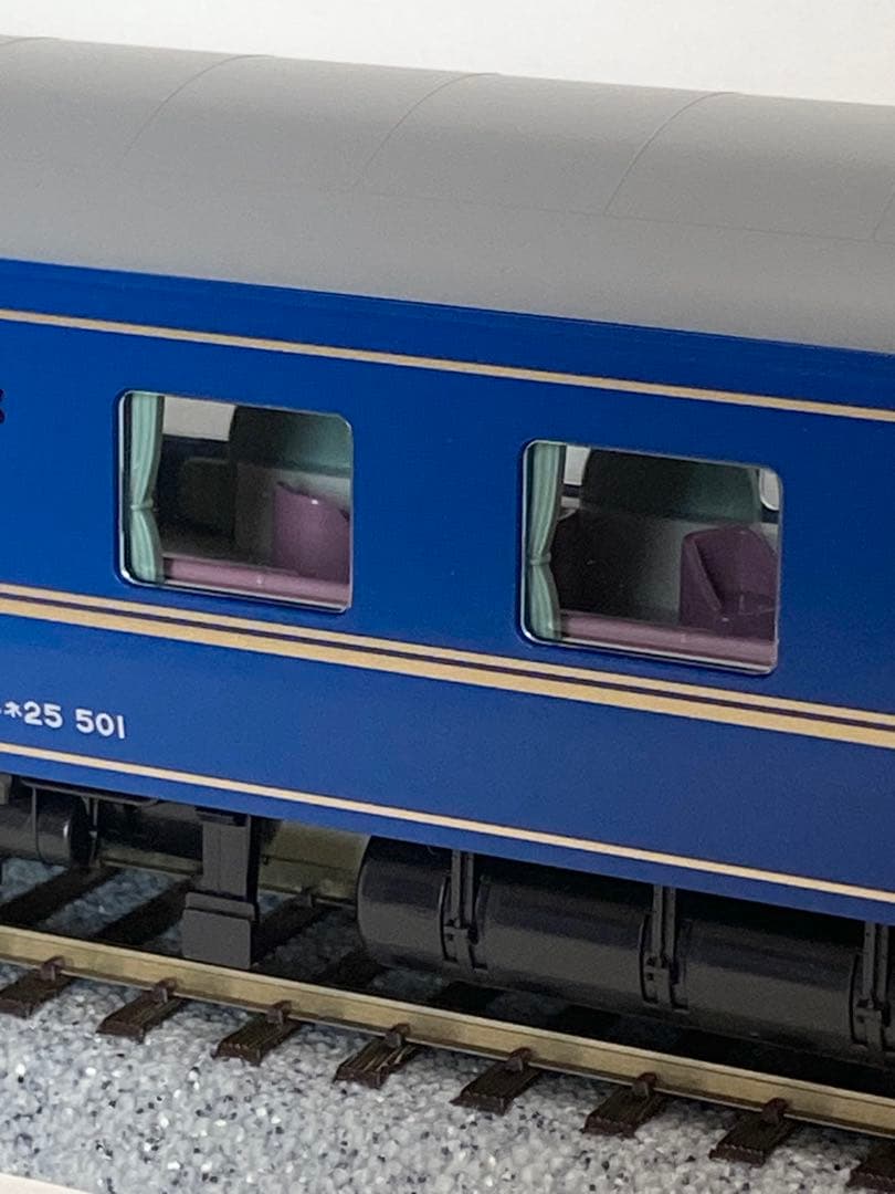 KATO 寝台特急「北斗星」スハネ25 500番台ソロ・ロビー 1-566 新品