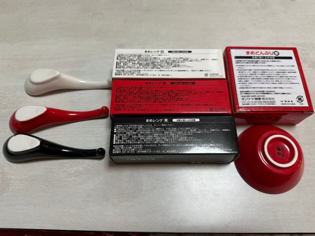 レア天下一品 ミニミニどんぶり まめどんぶり チャーハン皿 まめレンゲ 8点