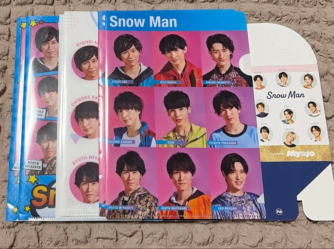Man 阿部亮平 グッズ まとめ売り アクスタ クリアファイル シール