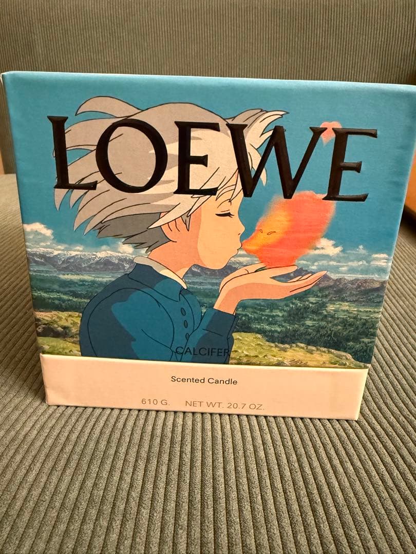 完売品　ロエベ　loewe ハウル　カルシファー　キャンドル