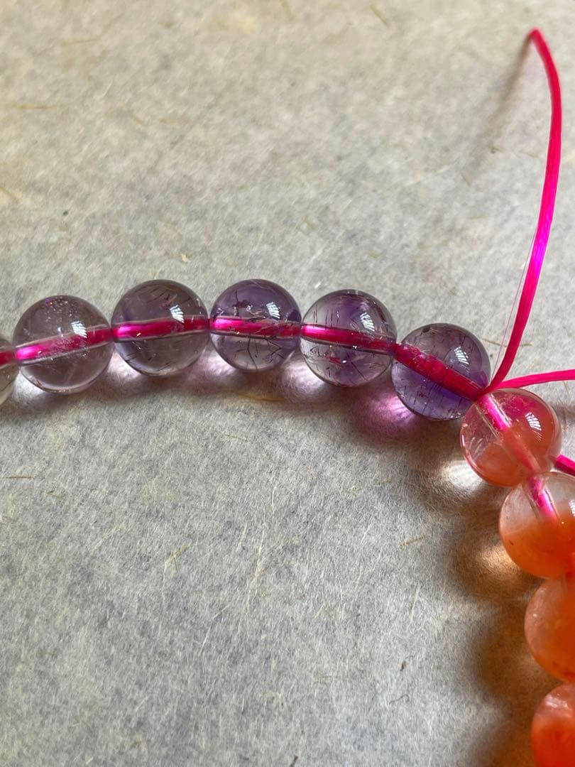 【匿名配送】ルチル スーパーセブン グリーンガーデン ラビット ブレスレット