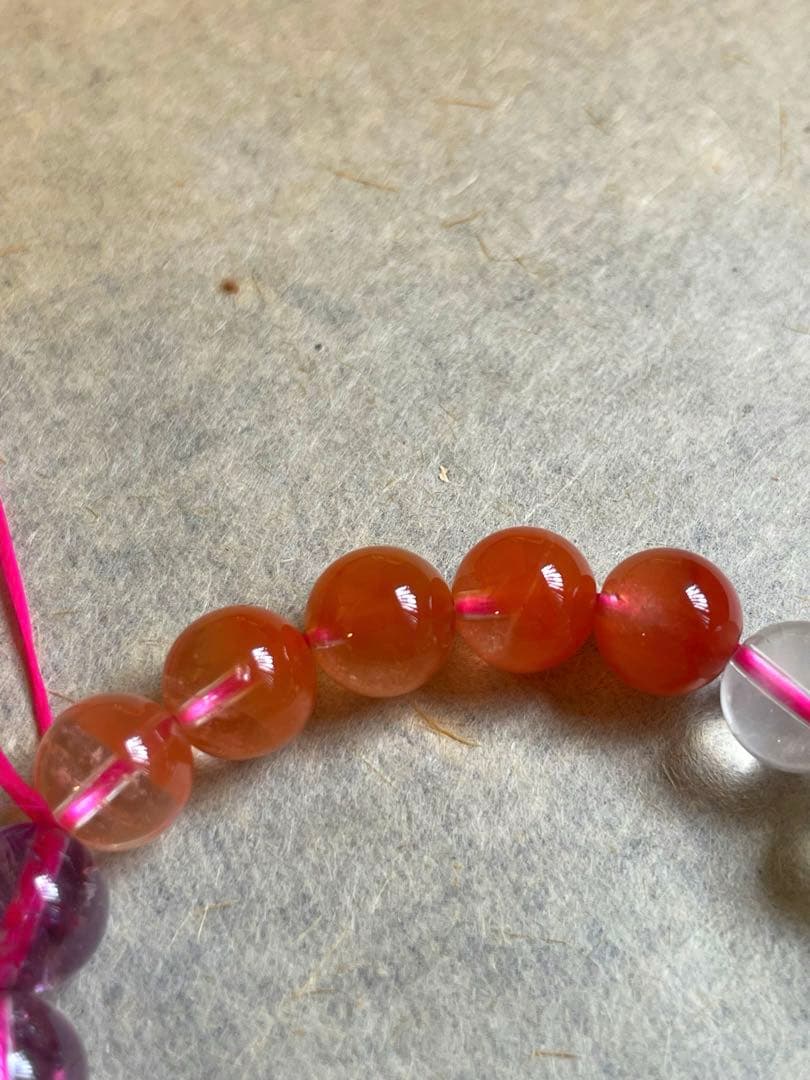 【匿名配送】ルチル スーパーセブン グリーンガーデン ラビット ブレスレット