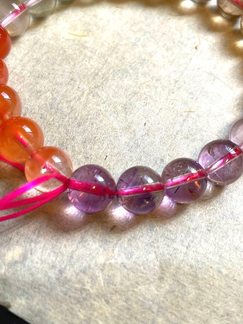 【匿名配送】ルチル スーパーセブン グリーンガーデン ラビット ブレスレット