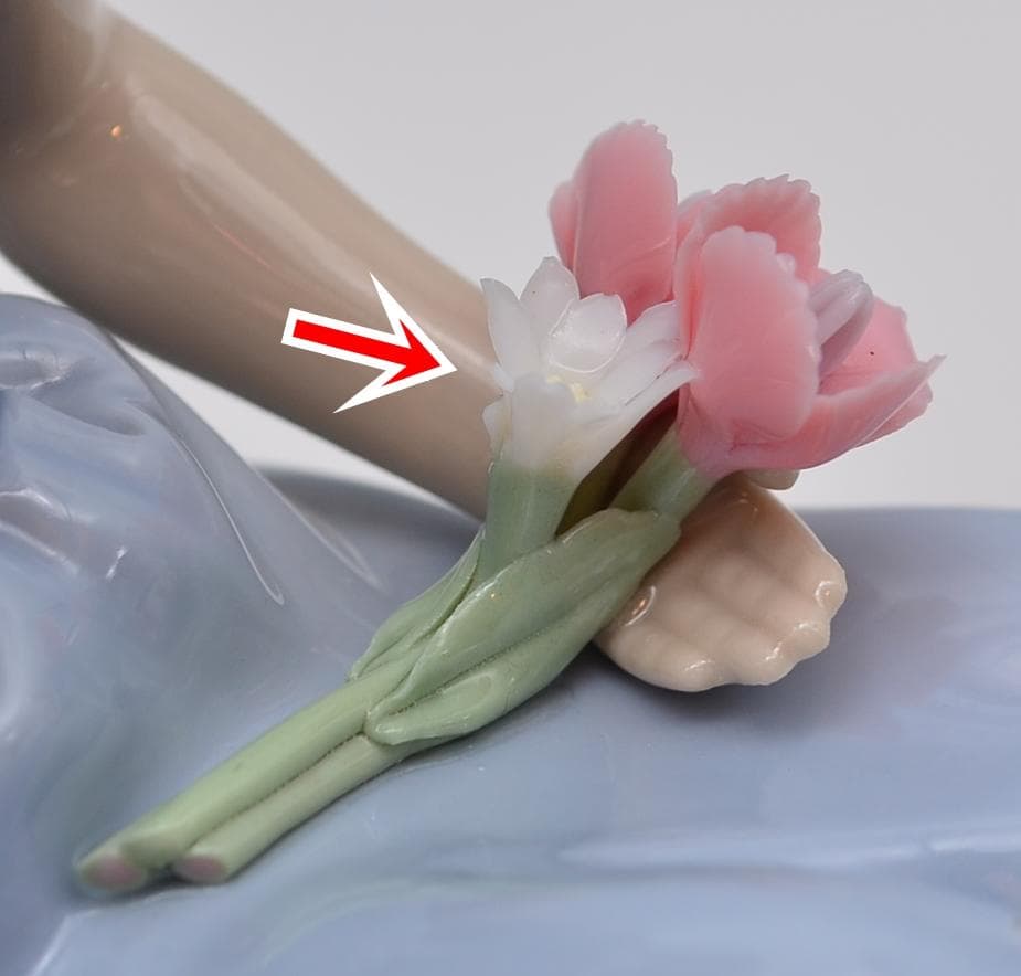 野の花とともに　＃1287　No.4　★リヤドロ　スペイン　ポーセリン　絶版