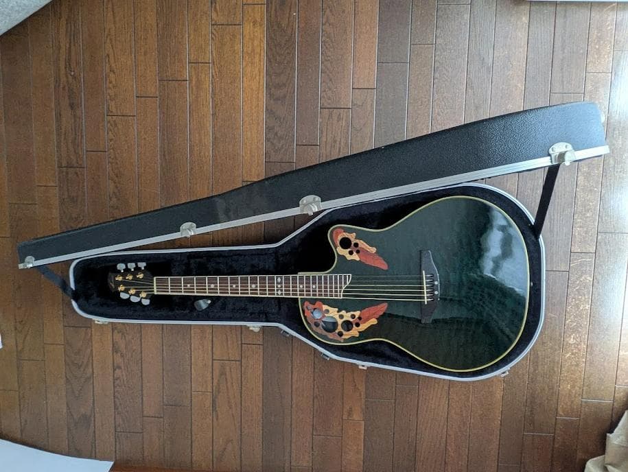 Ovation Celebrity CP257-5BQ　純正ハードケース・取説付