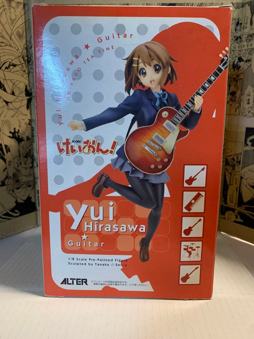 平沢唯 「けいおん!」 1/8 PVC製塗装済み完成品