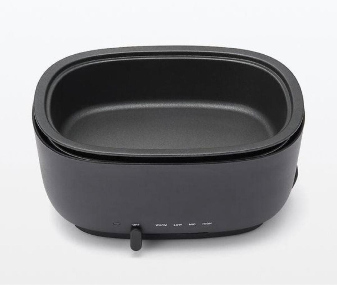 新品未開封　無印良品　深型ホットプレート　鍋