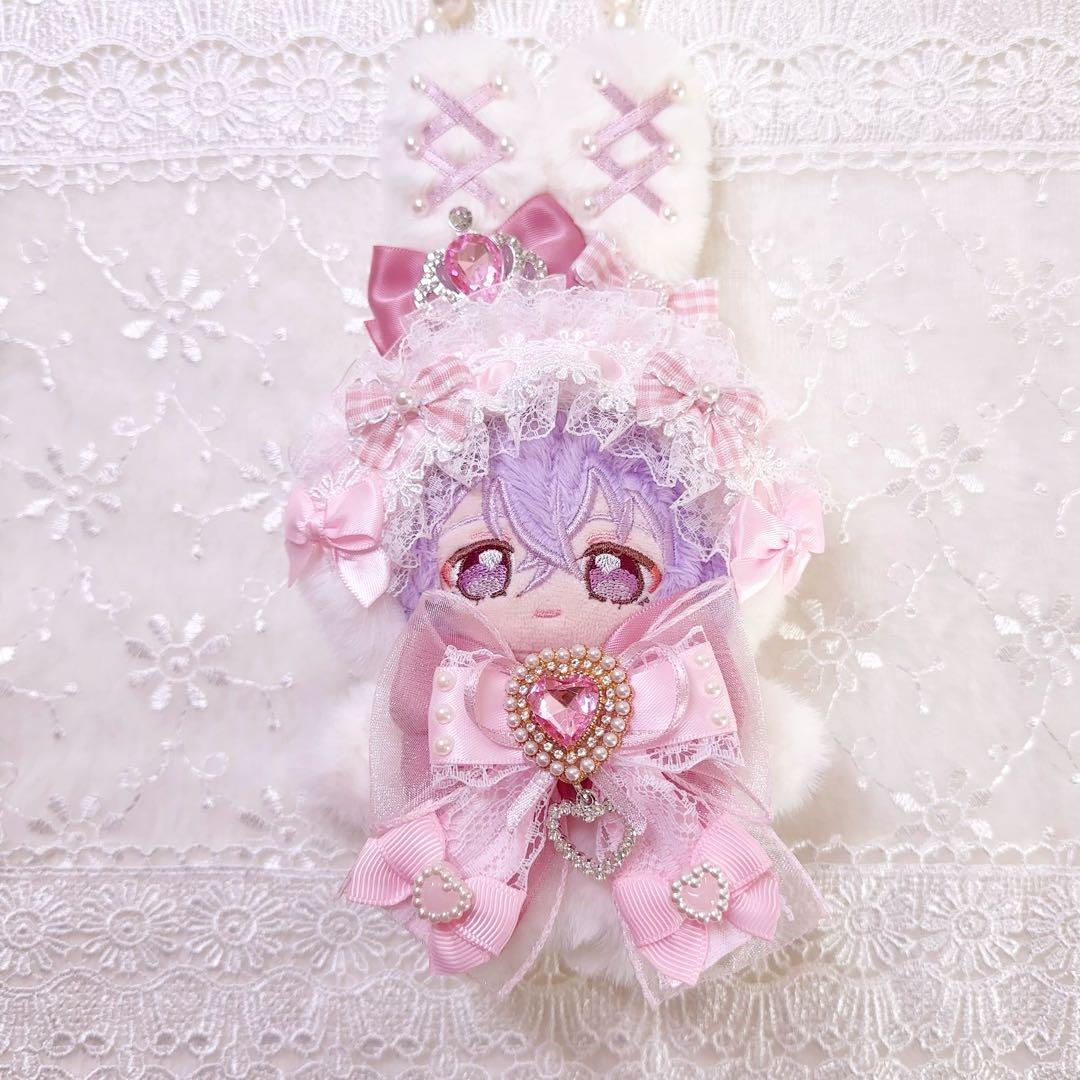 いつぬい　ぬい服　着ぐるみ　うさぎ　ピンク　白　ロリータ　あんスタ