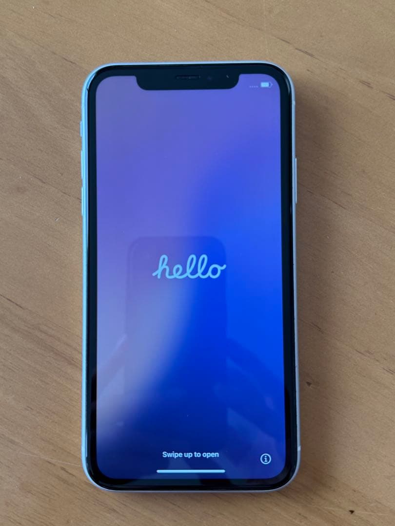 iPhone XR 本体 美品 画面割れなし 動作良好 初期化済み