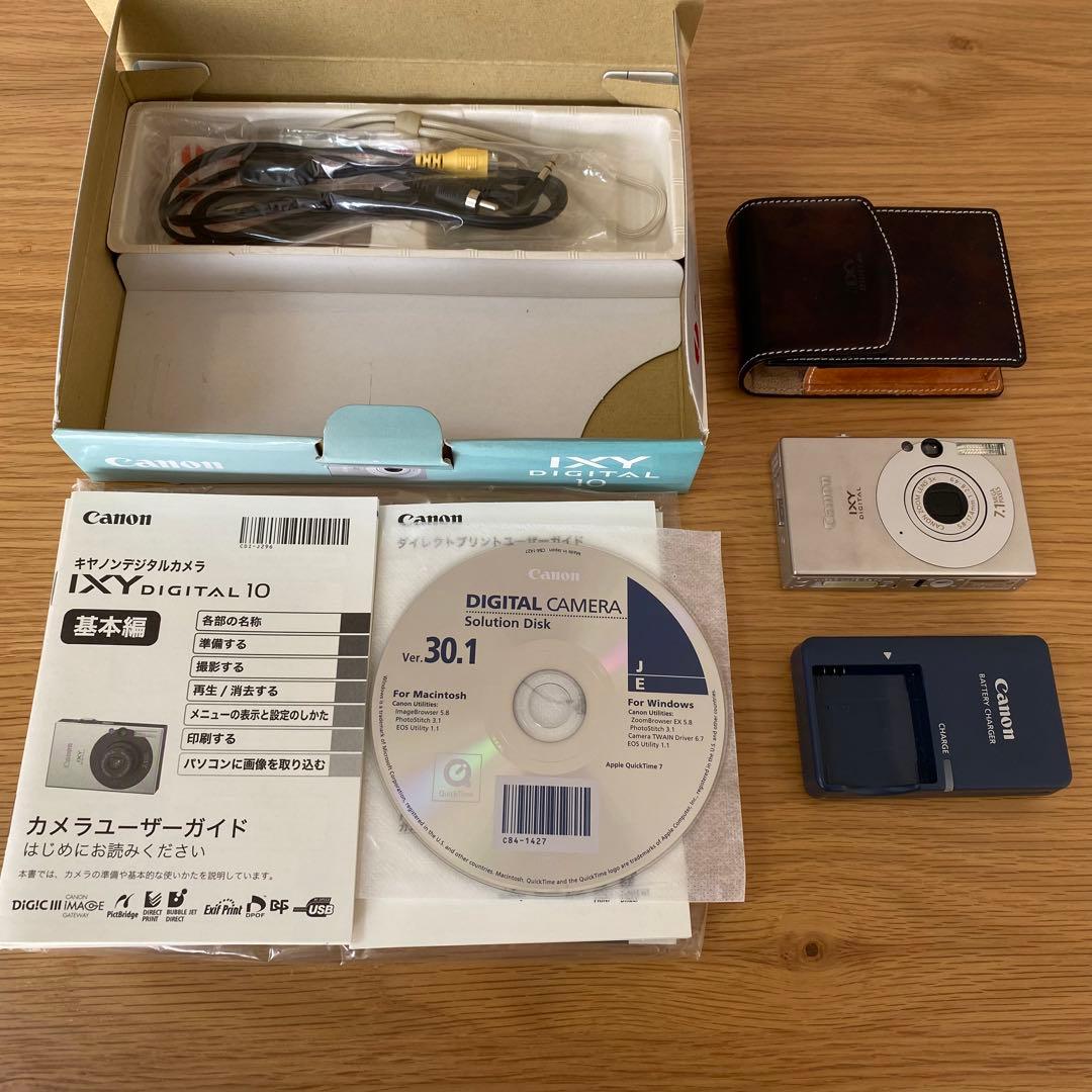 【中古・良品】Canon IXY DIGITAL 10 シルバー