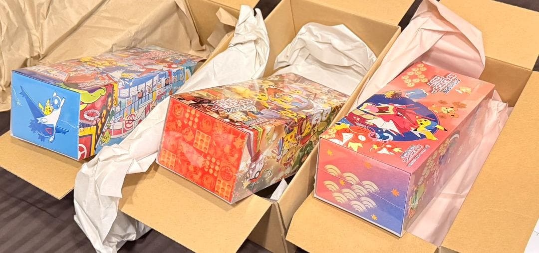 【新品未開封シュリンク有】ポケモンセンター スペシャルBOX 3点セット①
