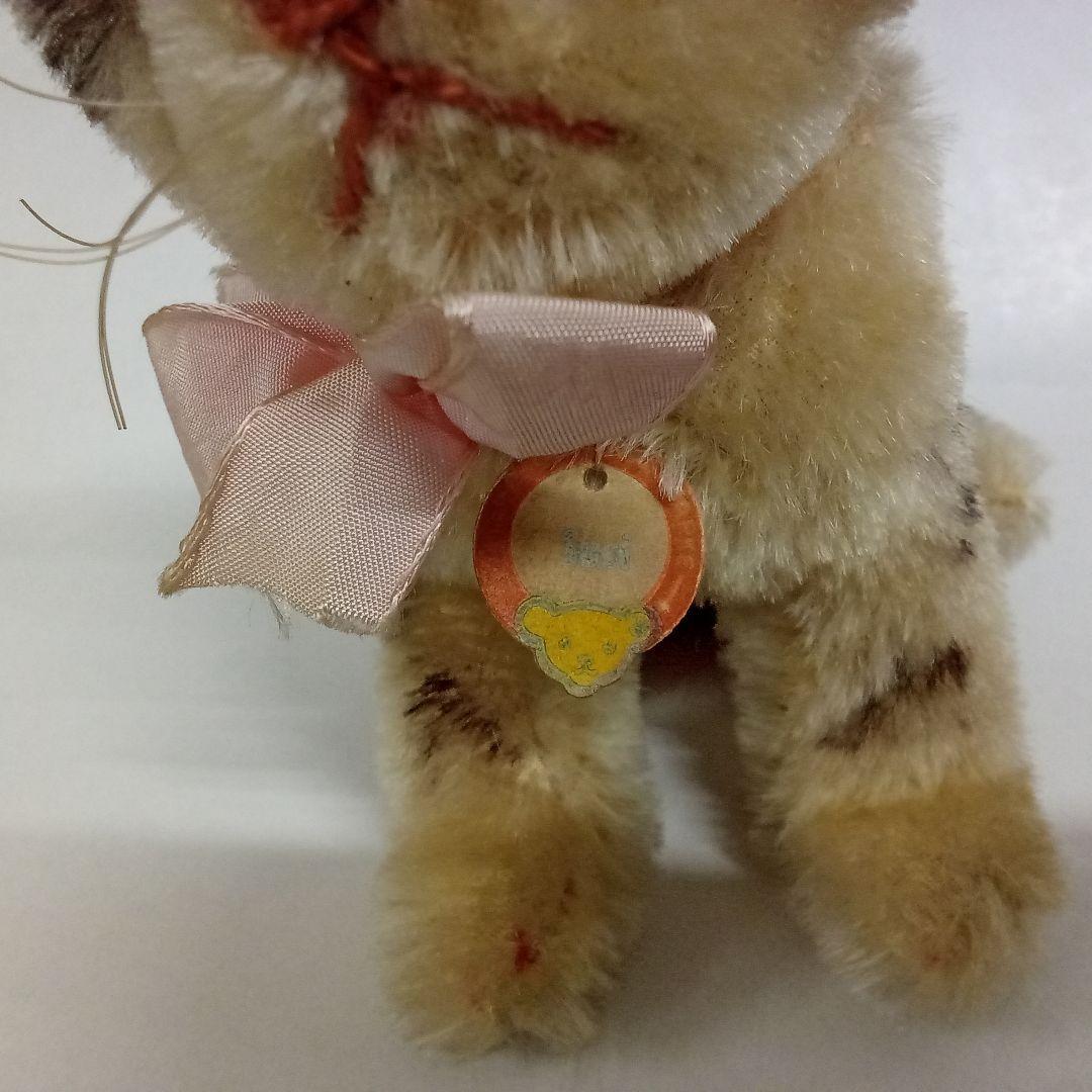 【M02-28】 Steiff シュタイフ Susi スージー ネコ タグ付き