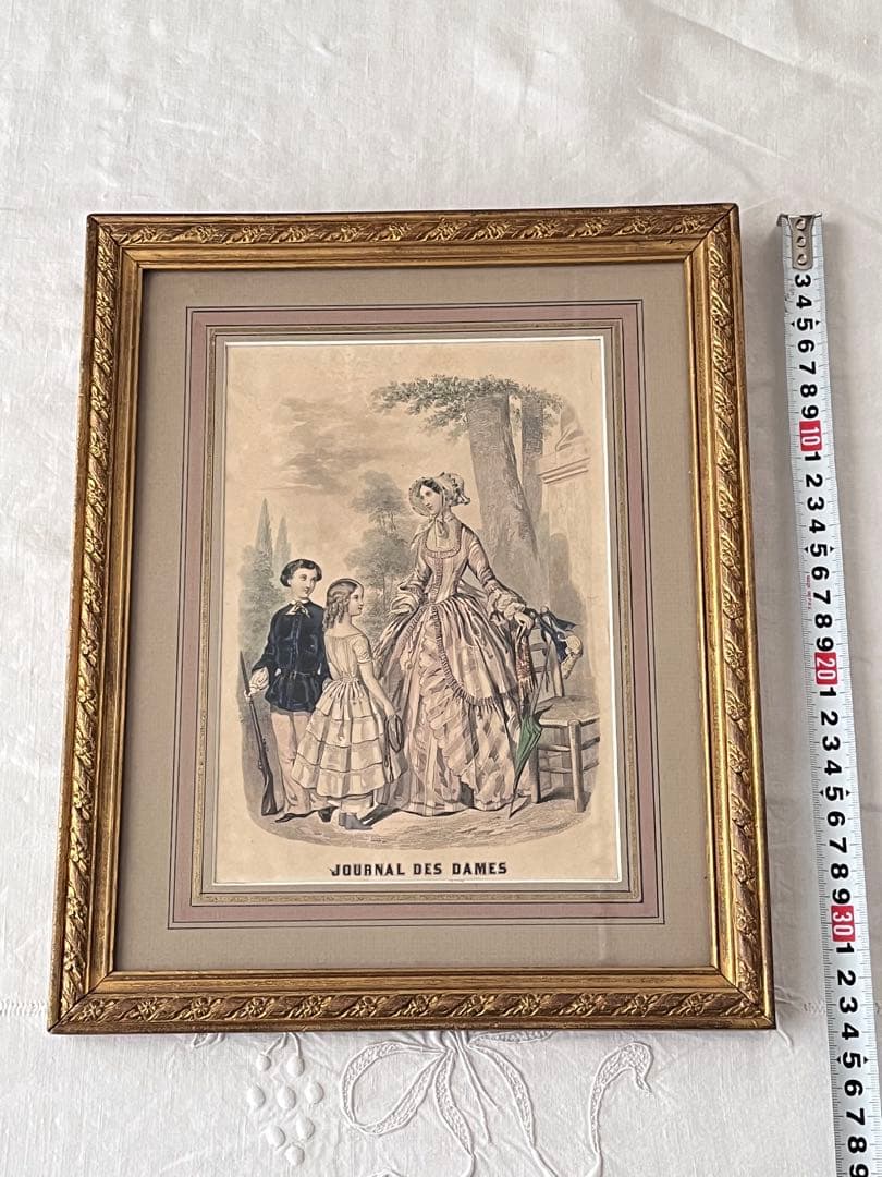 【美品】アンティーク JOURNAL DES DAMES フレーム[3772]