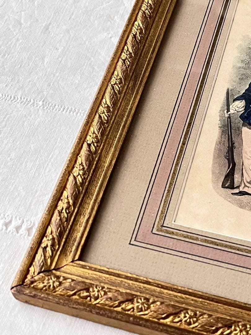 【美品】アンティーク JOURNAL DES DAMES フレーム[3772]