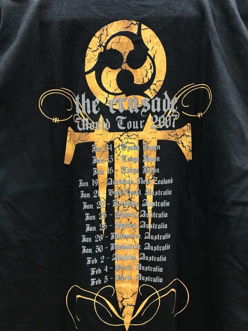 TRIVIUM ヘヴィメタ バンド ワールドツアー 2007 半袖Tシャツ