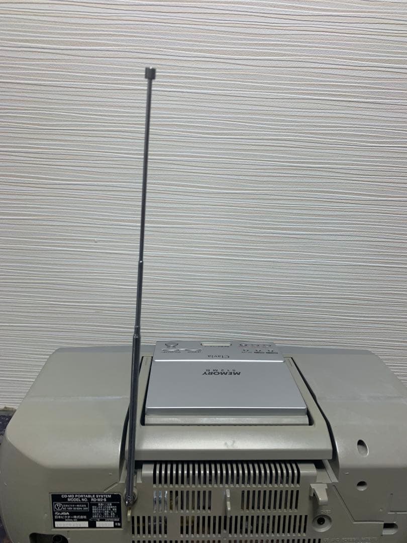 Victorビクター RD-M2 CD MD ポータブルシステムラジオAMFM