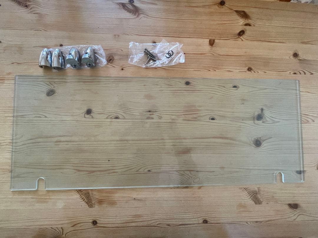 値下げ【タカラスタンダード】キッチン　ガラス製パーティション