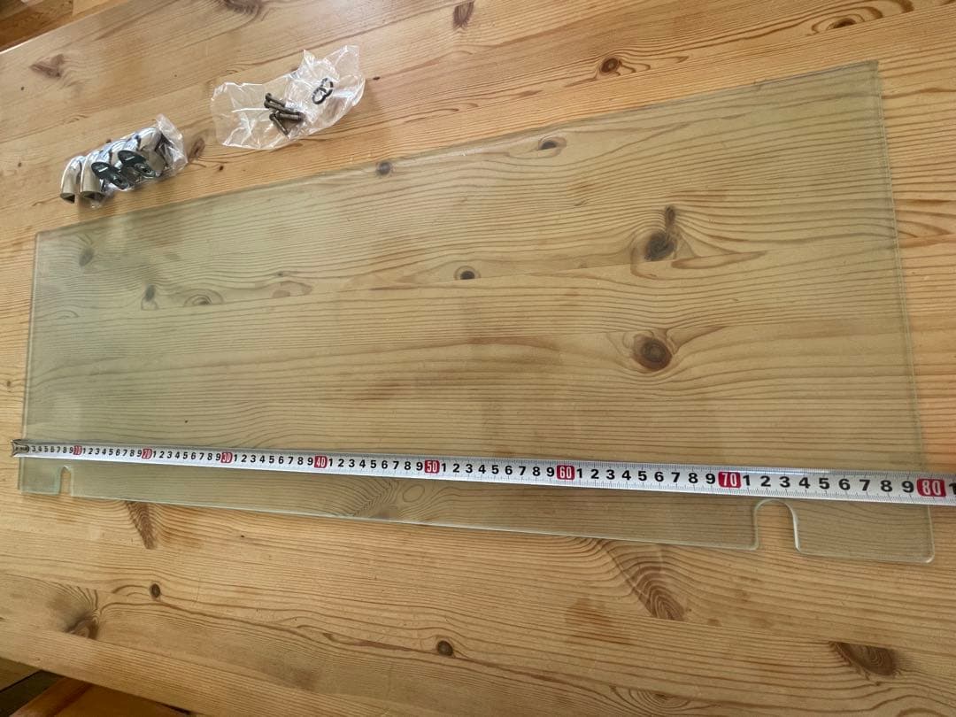 値下げ【タカラスタンダード】キッチン　ガラス製パーティション