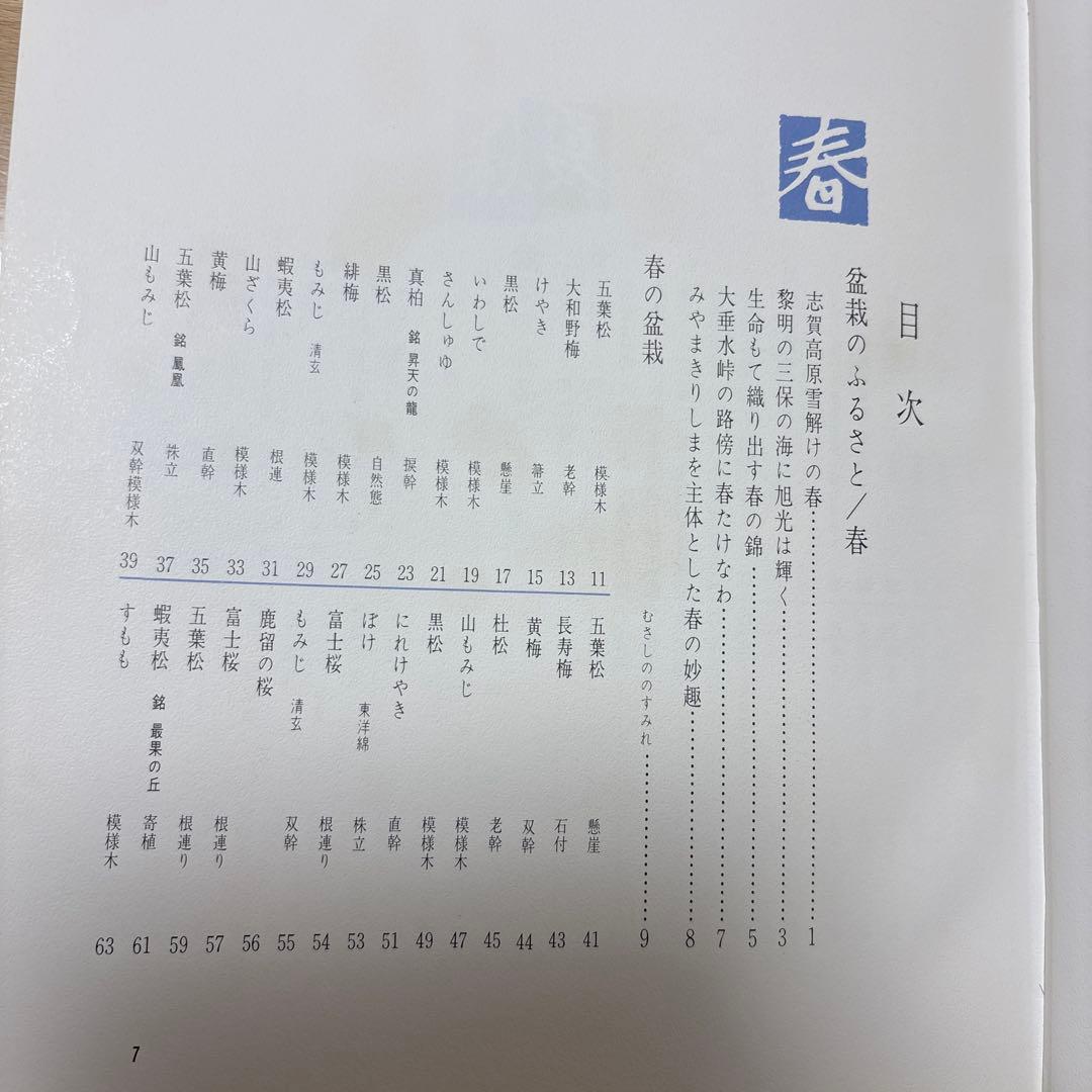 日本盆栽大観 日本盆栽協会 初版