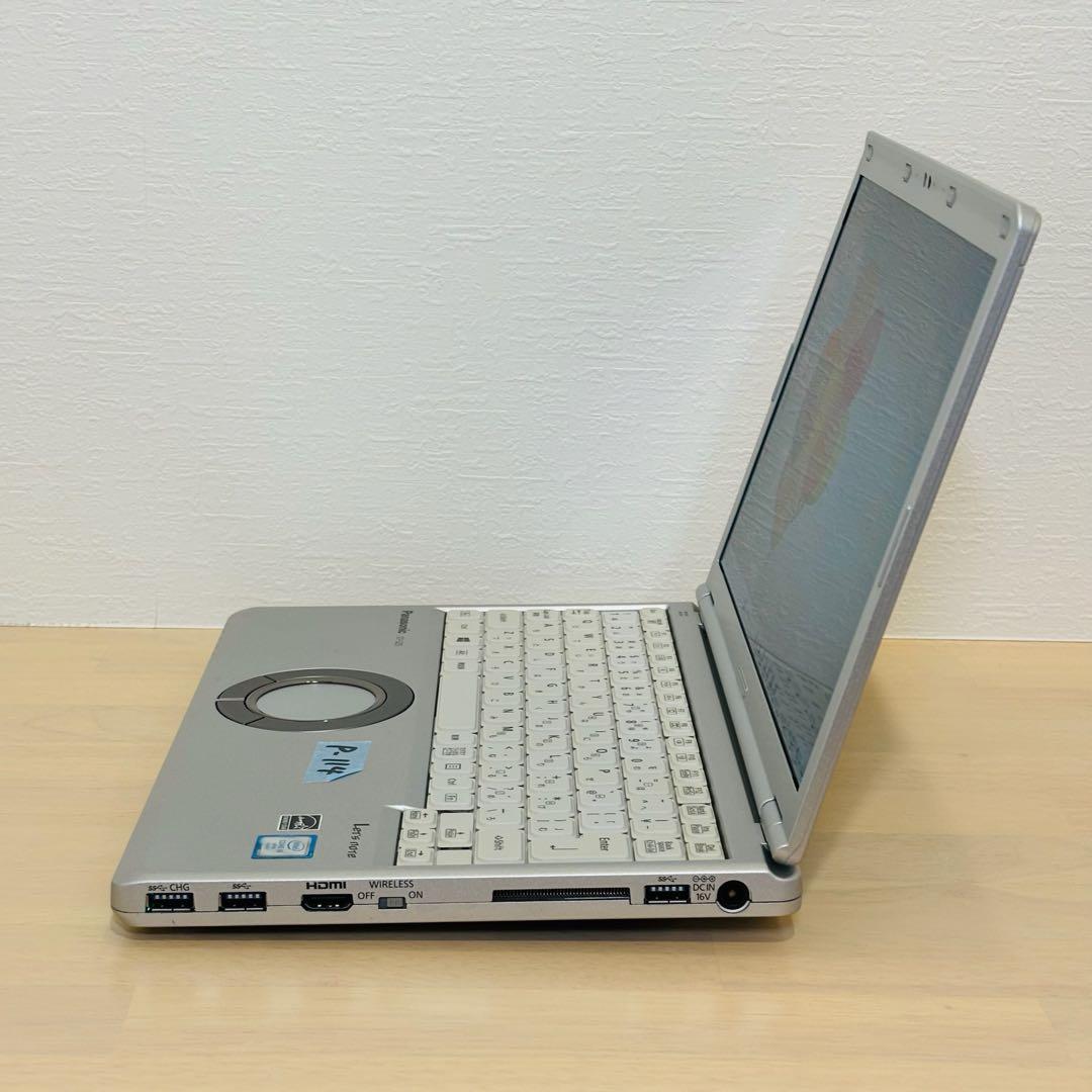 レッツノート PC Windows11 SSD DVD オフィス付き P-114
